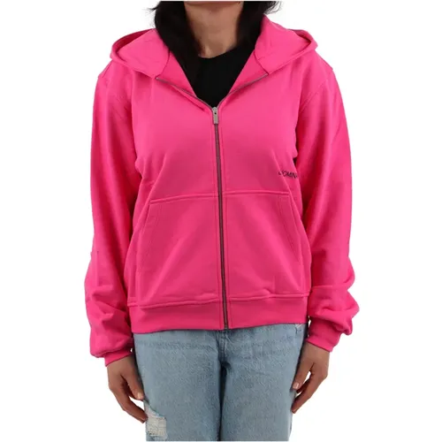 Fuchsia Zip Hoodie Set für Frauen , Damen, Größe: M - HINNOMINATE - Modalova