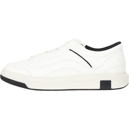 Ivory Logo Sneakers mit Niedrigem Profil , Herren, Größe: 42 EU - Armani Exchange - Modalova