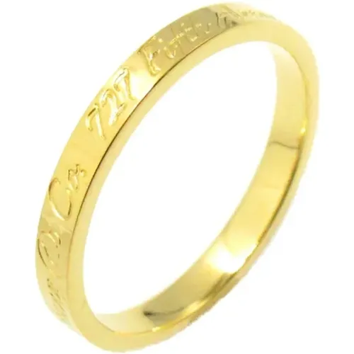 Pre-owned Gold rings , female, Sizes: ONE SIZE - Tiffany & Co. Pre-owned - Modalova