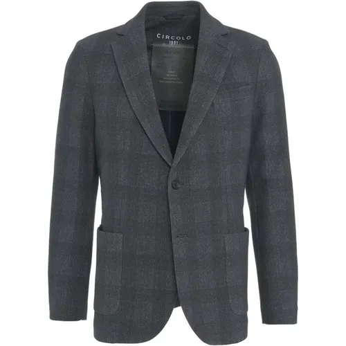 Blazers, male, , Size: M Blazer Aw24 Mens Fashion - Circolo 1901 - Modalova