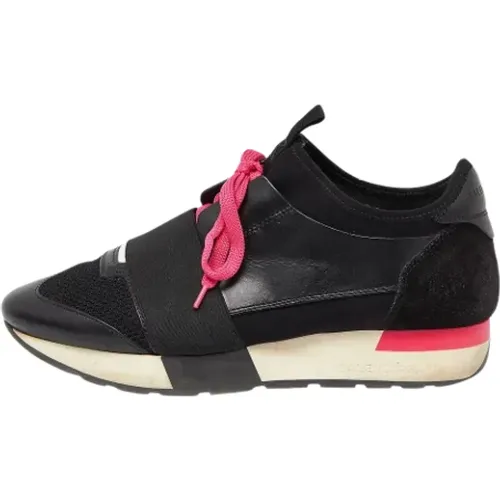 Pre-owned Sneakers, female, , Size: 7 US Pre-owned Leather sneakers - Balenciaga Vintage - Modalova