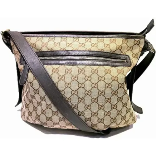 Pre-owned Cross Body Bags, female, , Size: ONE SIZE Pre-owned Leather gucci-bags - Gucci Vintage - Modalova