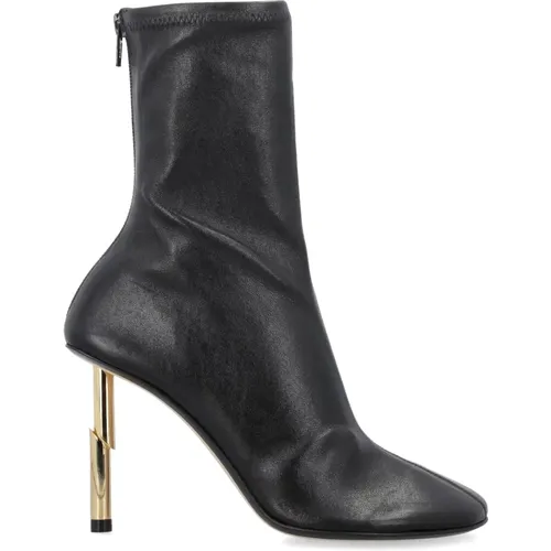 Leather Ankle Boots , female, Sizes: 5 UK - Lanvin - Modalova
