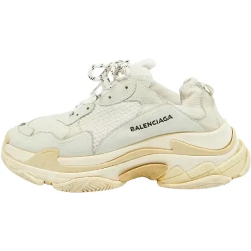 Pre-owned Sneakers, male, , Size: 8 US Pre-owned Leather sneakers - Balenciaga Vintage - Modalova