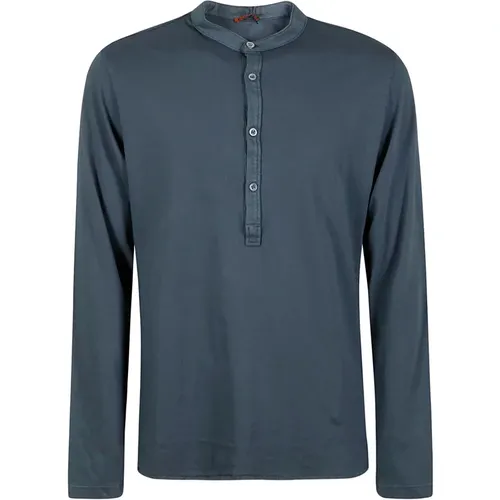 Long Sleeve T-Shirt with Buttons , male, Sizes: S, M - Barena Venezia - Modalova