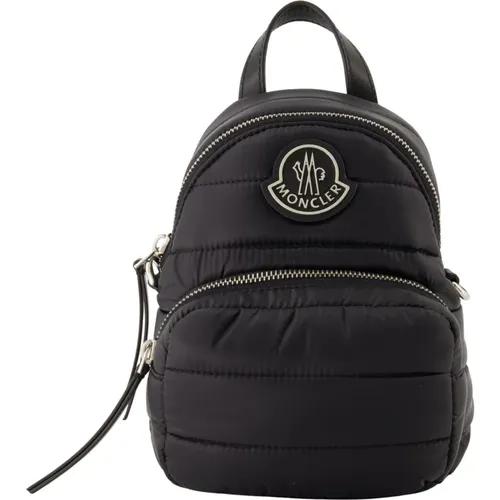 Schwarze Nylon Schultertasche Kilia,Rote Wasserdichte Nylon Umhängetasche - Moncler - Modalova