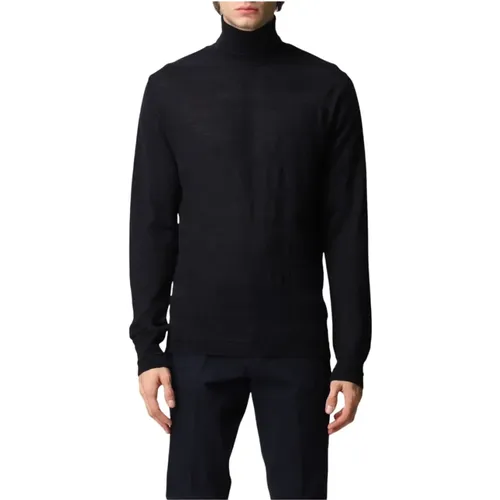 Turtlenecks, male, , Size: 2XL High Neck Sweater - Manuel Ritz - Modalova