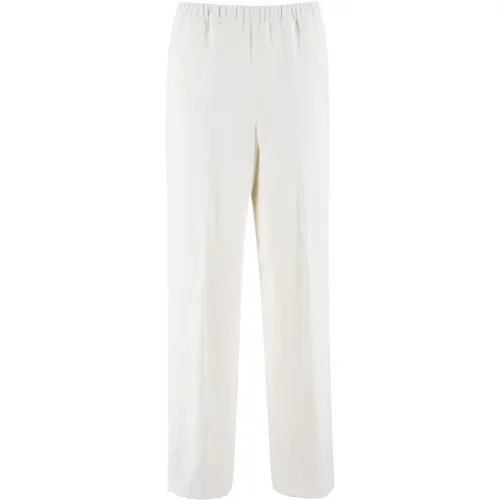 Wide Trousers, female, , Size: S Wide Trousers - Fabiana Filippi - Modalova