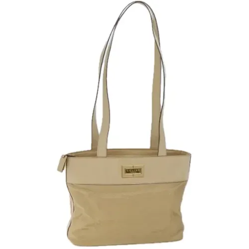 Pre-owned Canvas celine-bags , female, Sizes: ONE SIZE - Celine Vintage - Modalova