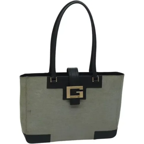 Pre-owned Shoulder Bags, female, , Size: ONE SIZE Pre-owned Canvas gucci-bags - Gucci Vintage - Modalova