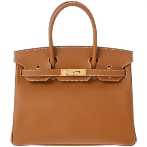 Pre-owned Leather handbags , female, Sizes: ONE SIZE - Hermès Vintage - Modalova