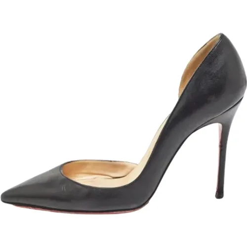 Pre-owned Leather heels , female, Sizes: 3 UK - Christian Louboutin Pre-owned - Modalova