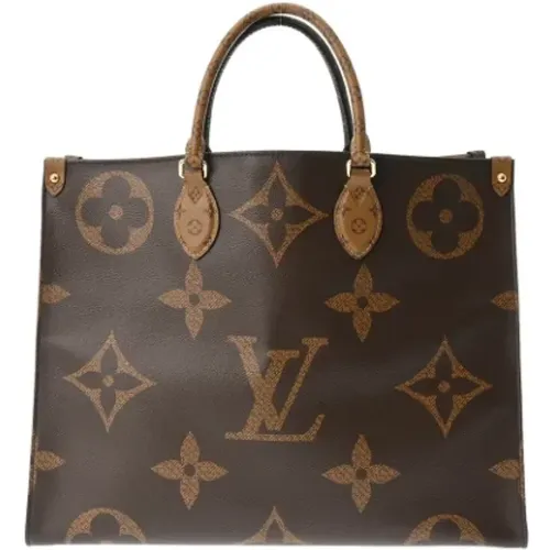 Pre-owned Tote Bags, female, , Size: ONE SIZE Pre-owned Canvas louis-vuitton-bags - Louis Vuitton Vintage - Modalova