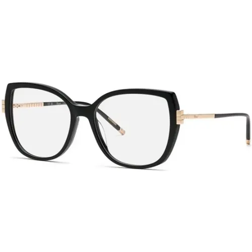 Stilvolle Schwarze Brille,Schwarze Super Schwarze Sonnenbrille - Chopard - Modalova