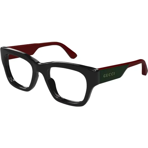 Glasses, male, , Size: 52 MM Gg1669O 010 Optical Frame - Gucci - Modalova