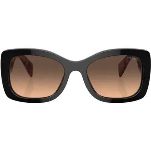 Damen Oval Kissen Sonnenbrille , Damen, Größe: 56 MM - Prada - Modalova
