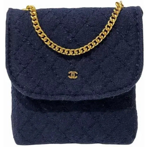 Pre-owned Cotton chanel-bags , unisex, Sizes: ONE SIZE - Chanel Vintage - Modalova