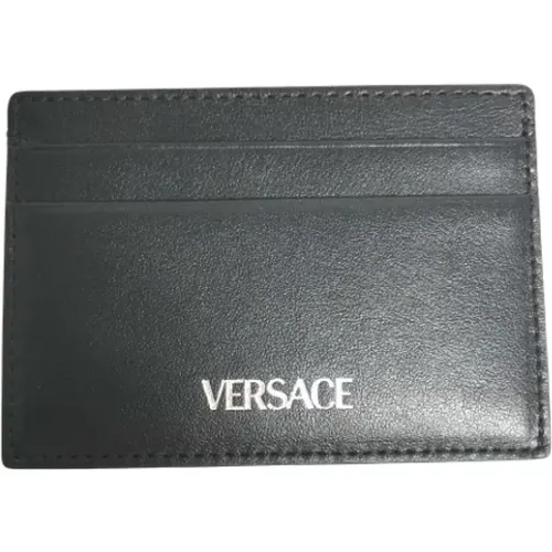 Pre-owned Wallets, female, , Size: ONE SIZE Pre-owned Leather home-office - Versace Pre-owned - Modalova