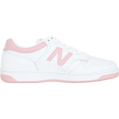 Weiße und rosa Sneakers für Damen , Damen, Größe: 39 1/2 EU - New Balance - Modalova