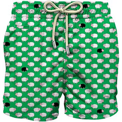 Beachwear, male, , Size: XL Green Sea Clothing - MC2 Saint Barth - Modalova