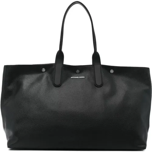 Schwarze Pebbled Leder Tote Tasche - Michael Kors - Modalova