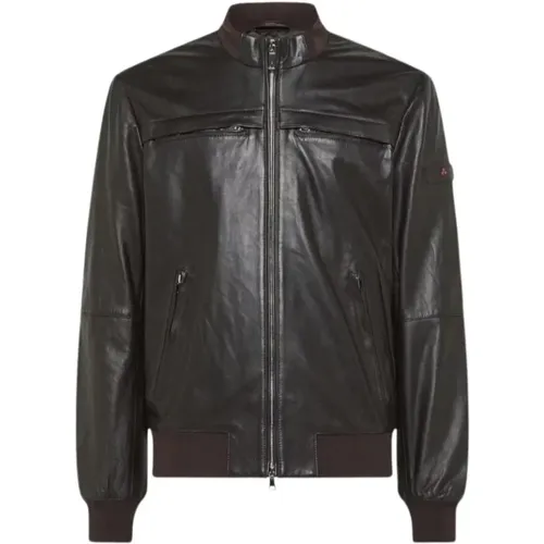 Leather Jacket Sands Style , male, Sizes: M, 2XL - Peuterey - Modalova