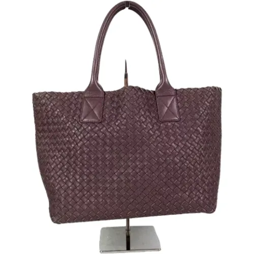 Pre-owned Tote Bags, female, , Size: ONE SIZE Pre-owned Leather totes - Bottega Veneta Vintage - Modalova