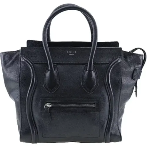 Pre-owned Tote Bags, female, , Size: ONE SIZE Pre-owned Leather celine-bags - Celine Vintage - Modalova