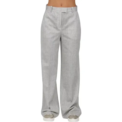 Straight Pique Pants , female, Sizes: S, XS - Circolo 1901 - Modalova