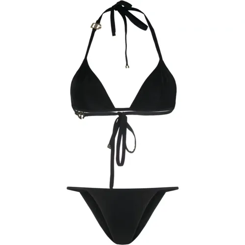 Triangle and Thong , female, Sizes: S - Dolce & Gabbana - Modalova