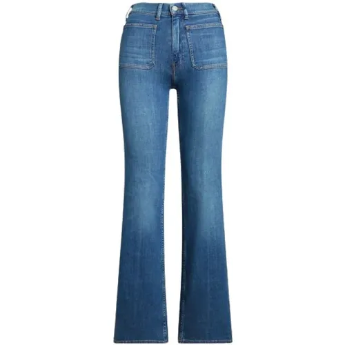 High Waist Flare Bootcut Jeans , female, Sizes: W32, W31, W24, W30, W28, W25, W29, W27 - Polo Ralph Lauren - Modalova