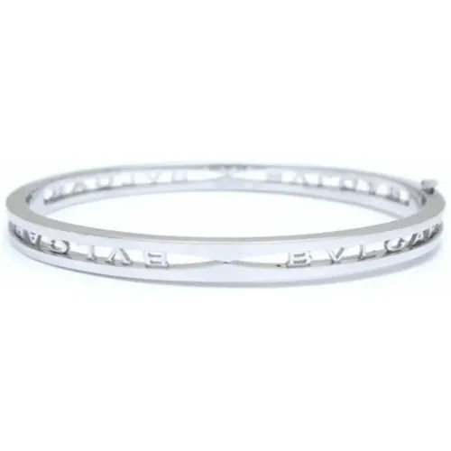 Pre-owned Jewellery, female, , Size: ONE SIZE Pre-owned White Gold bracelets - Bvlgari Vintage - Modalova