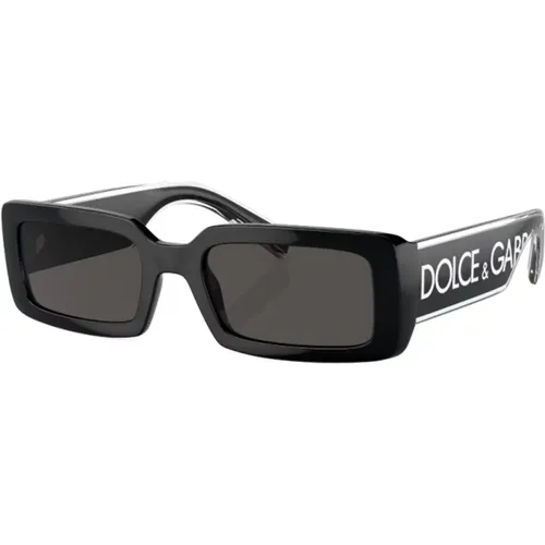Schwarze Sonnenbrille Must-Have Stil,Stilvolle Sonnenbrille - Dolce & Gabbana - Modalova