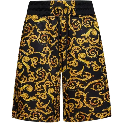 Casual Shorts, male, , Size: L Designer Shorts for Men - Versace Jeans Couture - Modalova