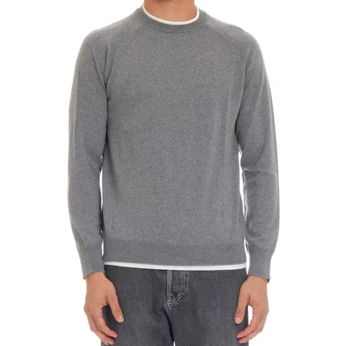 Graue Pullover mit italienischem Garn - Eleventy - Modalova