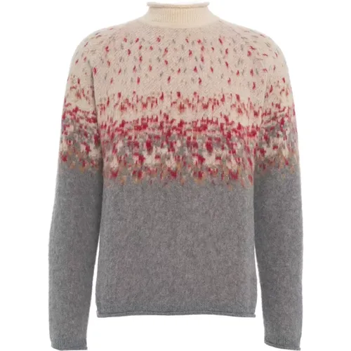 Multi-coloured Knitwear for Men Aw24 , male, Sizes: 2XL, M, XL, L - Mauro Grifoni - Modalova