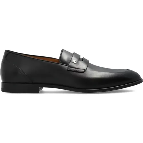 Loafers, male, , Size: 9 US Leather loafers - Bally - Modalova