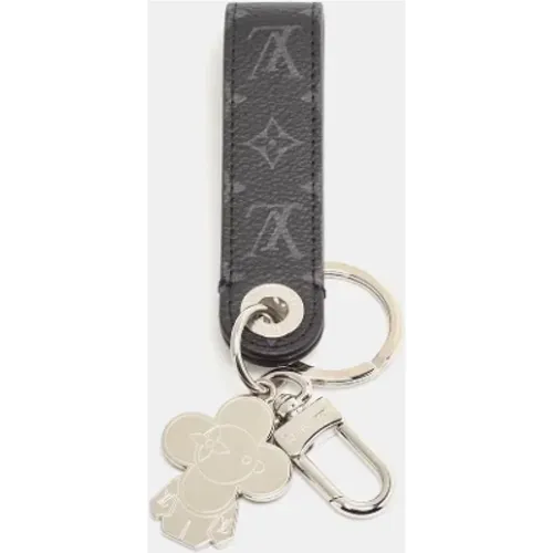 Pre-owned Accessories, male, , Size: ONE SIZE Pre-owned Canvas key-holders - Louis Vuitton Vintage - Modalova