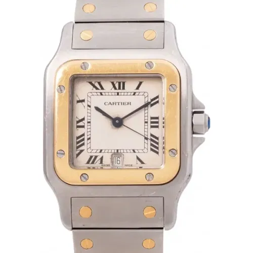 Pre-owned Watches, male, , Size: ONE SIZE Pre-owned Stainless Steel watches - Cartier Vintage - Modalova