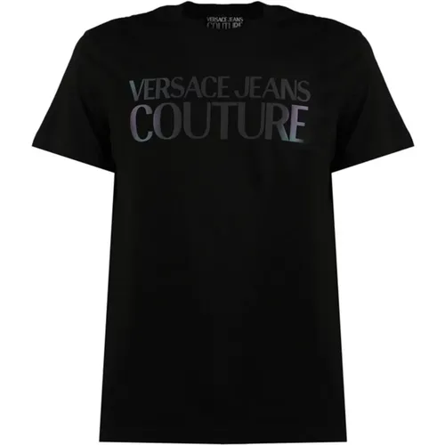Stilvolle T-Shirts und Polos , Herren, Größe: M - Versace Jeans Couture - Modalova