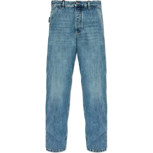 High-Waist-Jeans Bottega Veneta - Bottega Veneta - Modalova