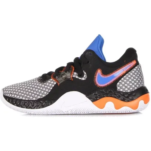 Elevate II Low Sneaker Black/Blue/White/Orange , male, Sizes: 11 UK, 8 UK, 6 UK, 13 UK, 10 UK, 13 1/2 UK - Nike - Modalova