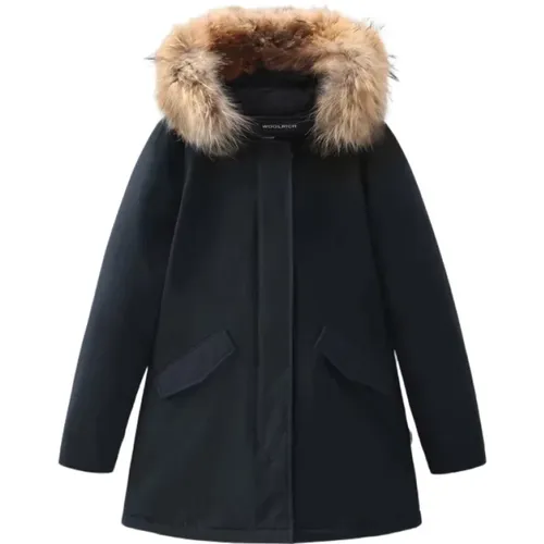 Winter Jackets, female, , Size: XS Coats with Raccoon Fur - Woolrich - Modalova