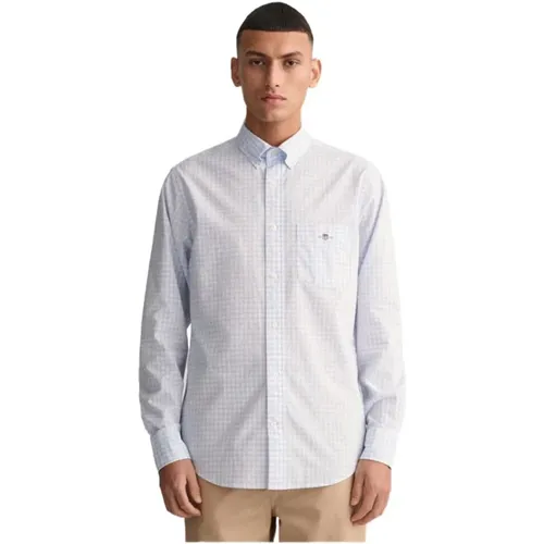 Casual Langarmhemd , Herren, Größe: 3XL - Gant - Modalova