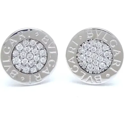 Pre-owned Jewellery, female, , Size: ONE SIZE Pre-owned Metal earrings - Bvlgari Vintage - Modalova