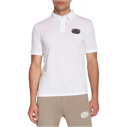 Weiße T-Shirts und Polos , Herren, Größe: 2XL - Emporio Armani - Modalova