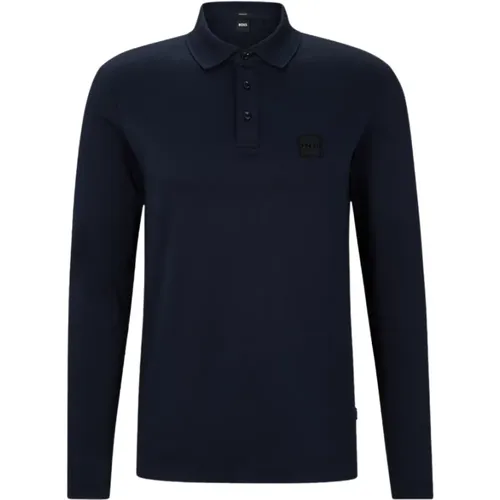 Dark Jersey Polo Shirt , male, Sizes: 2XL, S, L, XL - Boss - Modalova