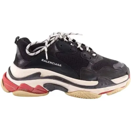 Pre-owned Sneakers, male, , Size: 10 US Pre-owned Leather sneakers - Balenciaga Vintage - Modalova