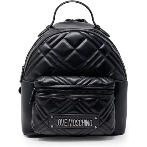 Backpacks, female, , Size: ONE SIZE Women's Backpack Autumn/Winter Collection - Love Moschino - Modalova