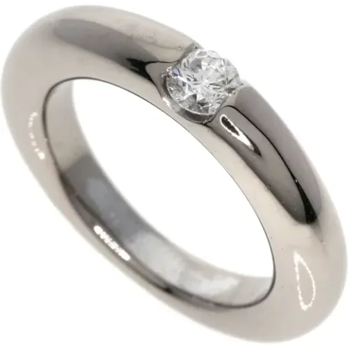 Pre-owned White Gold rings , female, Sizes: ONE SIZE - Cartier Vintage - Modalova